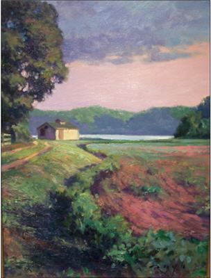 Sample artwork by Doug Rugh (Born 1964), known for figure, landscape, portrait painting - View similar artists and auction records